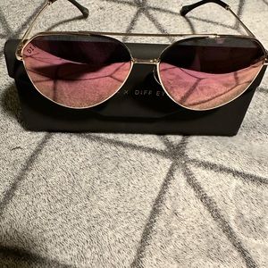 Diff aviator sunglasses